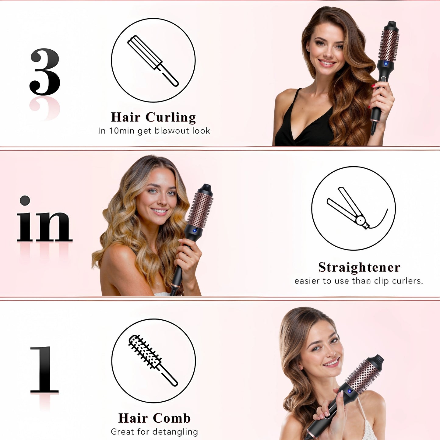 Thermal Curling Iron | Bouncy Wave Pro