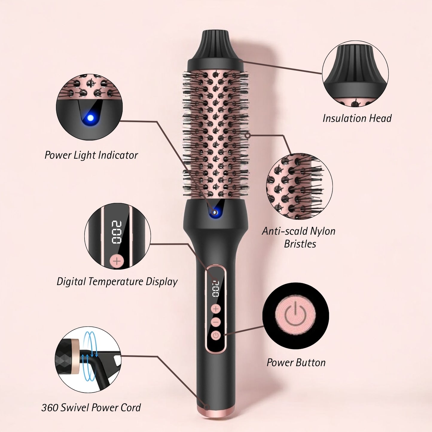 Thermal Curling Iron | Bouncy Wave Pro